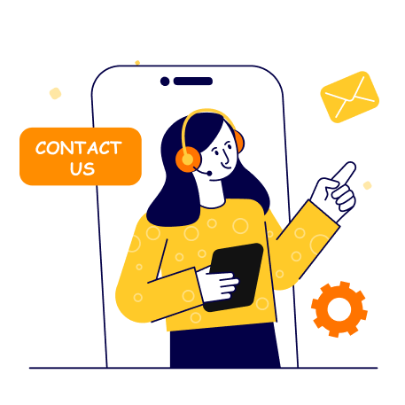 Contact Us Illustration